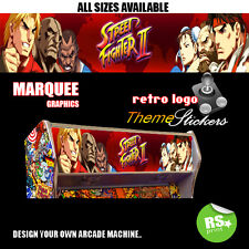 Adesivos gráficos/laminados para tenda de arte arcade Street Fighter 2 V5 comprar usado  Enviando para Brazil