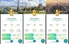 Usado, Pokémon Shiny Charmander GO Stamp Rally Paris Background - MlNl P T C 0r Trade comprar usado  Enviando para Brazil