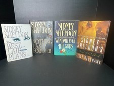 *LOT OF 4* Sidney Sheldon Hardcover Books w/ DJ ~ 3 are First Edition! comprar usado  Enviando para Brazil