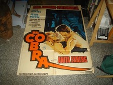 Cobra manifesto originale usato  Ragusa