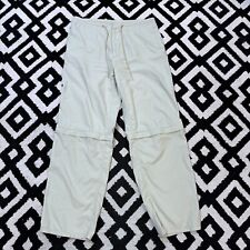 Usado, Calça Trackpants Vintage Tommy Hilfiger Unissex Cinza Osso Branco Poliéster Tamanho G Regular comprar usado  Enviando para Brazil