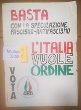 Poster manifesto msi usato  Viterbo