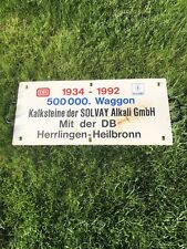 Altes bahnschild zuglaufschild gebraucht kaufen  Ketsch