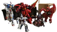 Gundam figurine set for sale  SOUTHAMPTON