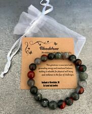 Bloodstone bracelet stretch for sale  COVENTRY