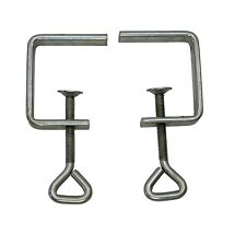 Table clamps silver for sale  Springfield
