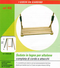 Seggiolino legno altalena usato  Montebelluna