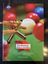 Embassy snooker championship for sale  WIGSTON