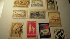 Lot vignettes aéronautiques d'occasion  Neuilly-sur-Seine