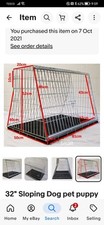 Small dog crate for sale  BIGGAR