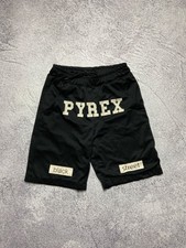 Shorts infantil Pyrex preto rua Virgil Abloh rap estilo hip hop rua comprar usado  Enviando para Brazil