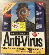 Dr. Solomon's Anti-Virus para discos Windows 95 y 3.1 versión 7 segunda mano  Embacar hacia Mexico