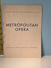 1955 metropolitan opera for sale  Belmont