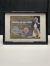 Eminem ticket stub for sale  HEMEL HEMPSTEAD