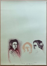 lithographie signiert nummeriert gebraucht kaufen  Hamburg