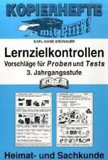 Lernzielkontrollen heimatkunde gebraucht kaufen  Stuttgart