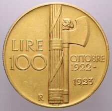 100 lire 1923 usato  Castellanza