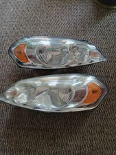Pair chrome headlights for sale  Merrill