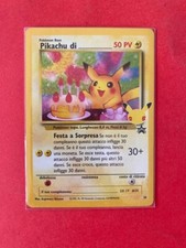 Pikachu promo 25th usato  Santo Stefano di Camastra