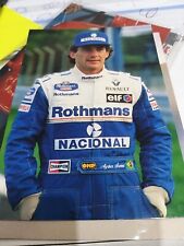 Cartolina ayrton senna usato  Paderno d'Adda