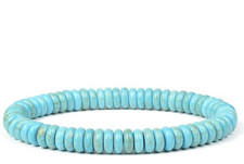 Bracelet perles howlite d'occasion  Bordeaux-