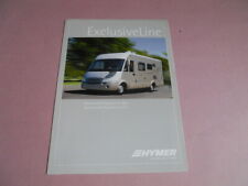 Hymer hymermobil brochure d'occasion  Bédée