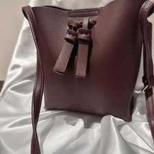 Burgundy faux leather for sale  LONDON