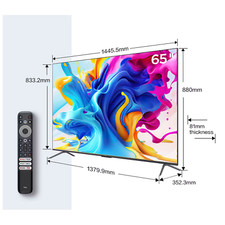 Tcl 65c645k qled for sale  BICESTER
