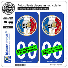 Stickers autocollant plaque d'occasion  Balaruc-les-Bains
