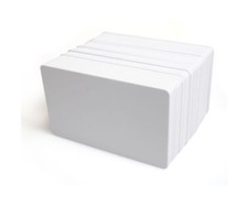 Cartões de identificação de plástico branco premium em branco (CR80, PVC 760 mícrons) - FREEPOST comprar usado  Enviando para Brazil