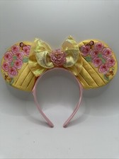 Faixa de cabeça Disney Princesa A Bela e a Fera Orelhas de Mickey Disneylândia Bow Roses comprar usado  Enviando para Brazil