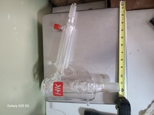 Cabeça de destilação de caminho curto 5L 75° com placa de captura antirrefluxo, junta 34/45 comprar usado  Enviando para Brazil