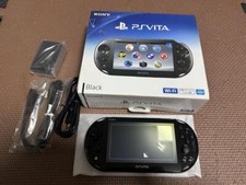 Usado, Console portátil Sony PS Vita PCH-2000 preto Japão CAIXA ABERTA s0232M comprar usado  Enviando para Brazil