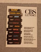 Catalogo colecovision videogio usato  Roma