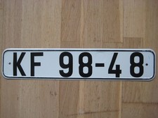 altes kennzeichen gebraucht kaufen  Dessau-Roßlau