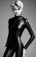 Noir handmade wetlook d'occasion  Expédié en Belgium