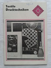 Textile drucktechniken jederma gebraucht kaufen  Burgstädt