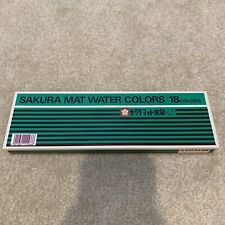 Conjunto de pintura Sakura Mat cores d'água 18 cores tubos MW18 desenho vintage Japão comprar usado  Enviando para Brazil