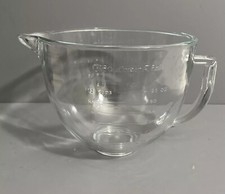 Tigela de Mistura KitchenAid All Glass Pour 5Qt 12 Xícaras 96 Oz Para Batedeira , usado comprar usado  Enviando para Brazil