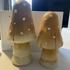 Toadstool ornaments high for sale  CHULMLEIGH