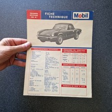 Triumph spitfire fiche d'occasion  Lyon IV