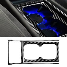 2 peças para Honda Civic 8ª geração 2006-2011 fibra de carbono porta-copo de água tampa painel comprar usado  Enviando para Brazil
