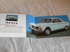 Brochure voiture vintage d'occasion  Bais