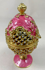 Egg pillendose schmuckdose gebraucht kaufen  Kiel