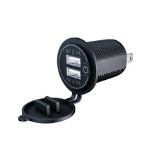 Adaptador de energia carregador rápido portas USB duplo soquete isqueiro carro 12V 4.2A comprar usado  Enviando para Brazil