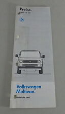 Price list brochure d'occasion  Expédié en Belgium