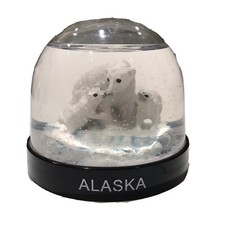 Usado, Globo de neve Alasca EUA bola de água lembrança turismo colecionável raro estilo vintage comprar usado  Enviando para Brazil