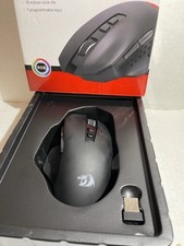 Mouse para jogos sem fio Redragon Gainer RED-M656-R1BK, 4000 DPI 2.4Ghz Gamer ABERTO comprar usado  Enviando para Brazil