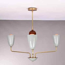 Lampadario stilnovo italiano usato  Spedire a Italy