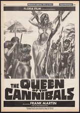 RAINHA DOS CANIBAIS / HOLOCAUSTO ZUMBI - Original 1979 Trade AD / pôster comprar usado  Enviando para Brazil